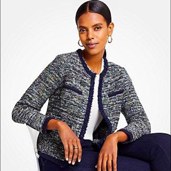 tweed sweater jacket